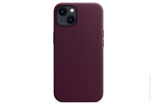 Apple iPhone 13 Leather Case with MagSafe - Dark Cherry