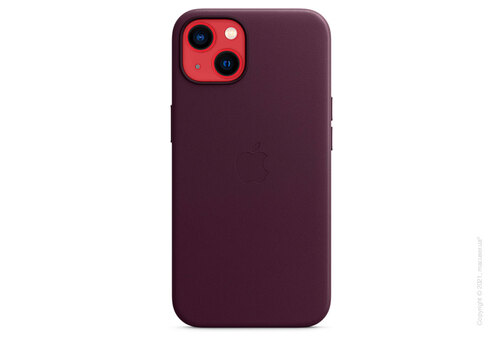 Apple iPhone 13 Leather Case with MagSafe - Dark Cherry