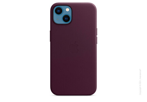 Apple iPhone 13 Leather Case with MagSafe - Dark Cherry