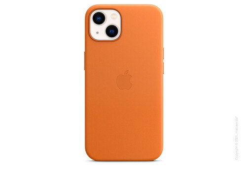 Apple iPhone 13 Leather Case with MagSafe - Golden Brown