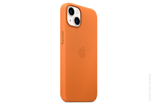 Apple iPhone 13 Leather Case with MagSafe - Golden Brown