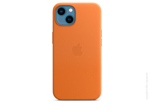 Apple iPhone 13 Leather Case with MagSafe - Golden Brown