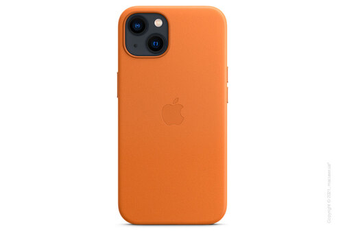 Apple iPhone 13 Leather Case with MagSafe - Golden Brown