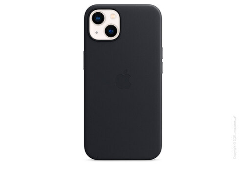 Apple iPhone 13 Leather Case with MagSafe - Midnight