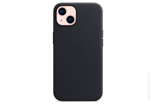 Apple iPhone 13 Leather Case with MagSafe - Midnight