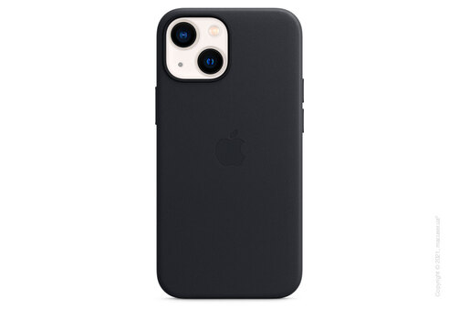 Apple iPhone 13 mini Leather Case with MagSafe - Midnight