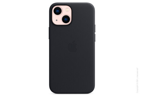 Apple iPhone 13 mini Leather Case with MagSafe - Midnight