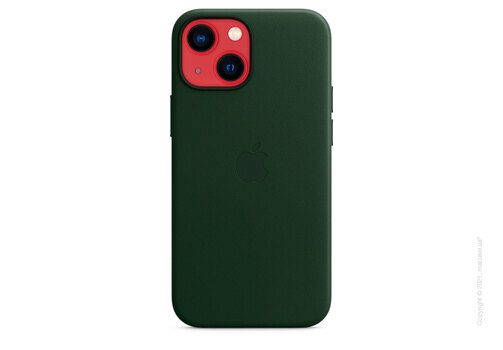 Apple iPhone 13 mini Leather Case with MagSafe - Sequoia Green