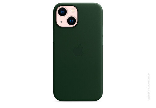 Apple iPhone 13 mini Leather Case with MagSafe - Sequoia Green