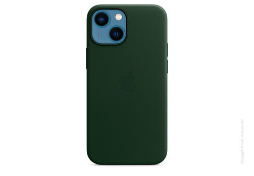 Apple iPhone 13 mini Leather Case with MagSafe - Sequoia Green