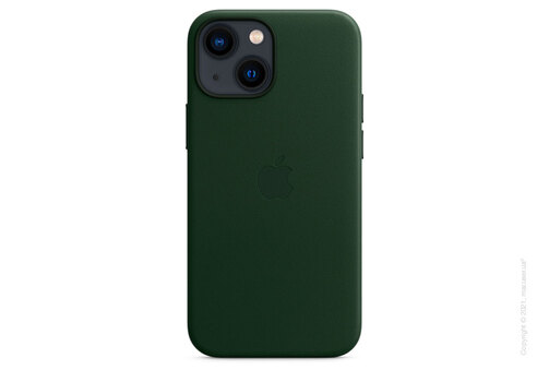 Apple iPhone 13 mini Leather Case with MagSafe - Sequoia Green