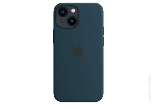 Apple iPhone 13 mini Silicone Case with MagSafe - Abyss Blue