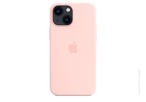 Apple iPhone 13 mini Silicone Case with MagSafe - Chalk Pink