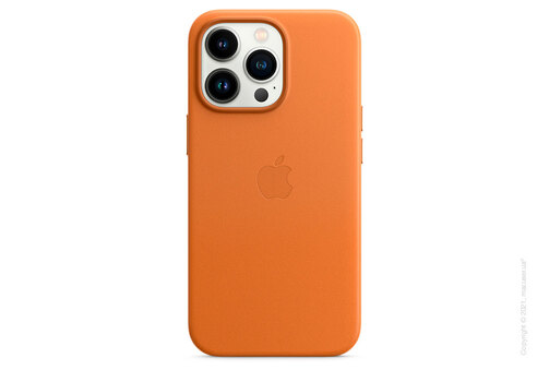 iPhone 13 Pro Leather Case with MagSafe - Golden Brown