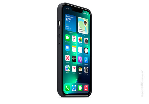 iPhone 13 Pro Leather Case with MagSafe - Midnight