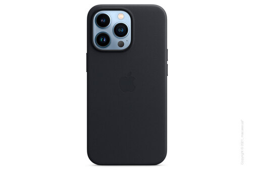 iPhone 13 Pro Leather Case with MagSafe - Midnight