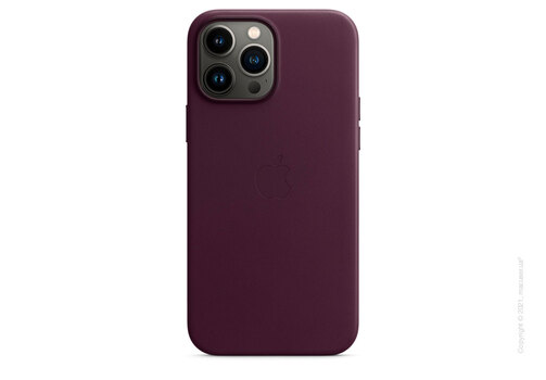 Apple iPhone 13 Pro Max Leather Case with MagSafe - Dark Cherry