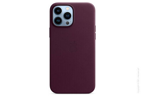 Apple iPhone 13 Pro Max Leather Case with MagSafe - Dark Cherry