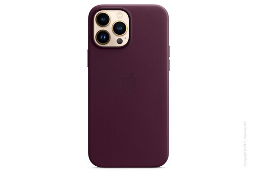 Apple iPhone 13 Pro Max Leather Case with MagSafe - Dark Cherry