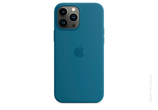 Apple iPhone 13 Pro Max Silicone Case with MagSafe - Blue Jay
