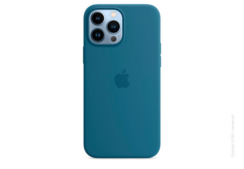 Apple iPhone 13 Pro Max Silicone Case with MagSafe - Blue Jay