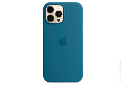 Apple iPhone 13 Pro Max Silicone Case with MagSafe - Blue Jay