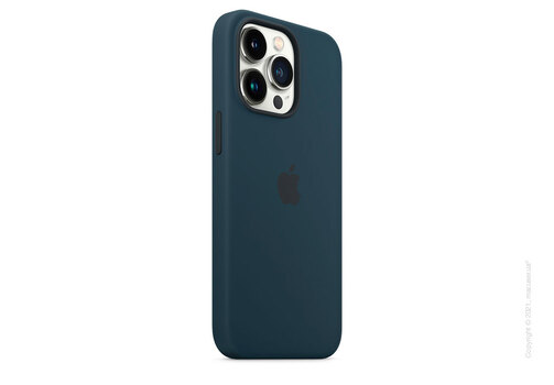 Apple iPhone 13 Pro Silicone Case with MagSafe - Abyss Blue