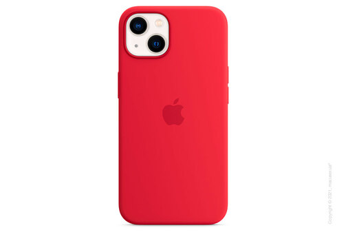 Apple iPhone 13 Silicone Case with MagSafe - (PRODUCT)RED