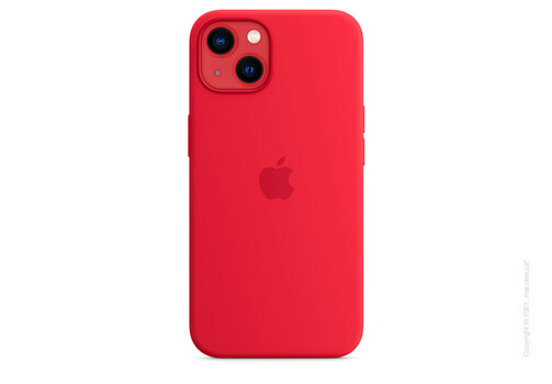 Apple iPhone 13 Silicone Case with MagSafe - (PRODUCT)RED