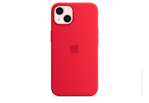 Apple iPhone 13 Silicone Case with MagSafe - (PRODUCT)RED