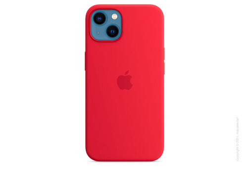 Apple iPhone 13 Silicone Case with MagSafe - (PRODUCT)RED