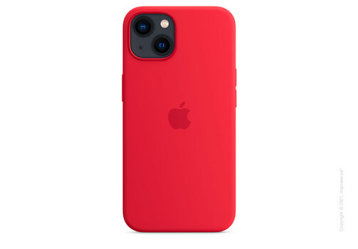 Apple iPhone 13 Silicone Case with MagSafe - (PRODUCT)RED