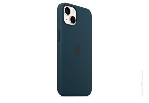 Apple iPhone 13 Silicone Case with MagSafe - Abyss Blue