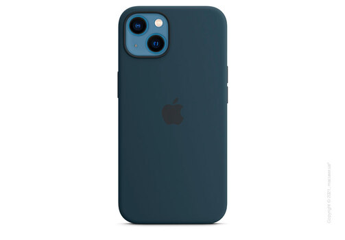 Apple iPhone 13 Silicone Case with MagSafe - Abyss Blue