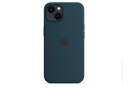 Apple iPhone 13 Silicone Case with MagSafe - Abyss Blue