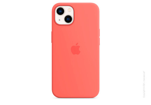 Apple iPhone 13 Silicone Case with MagSafe - Pink Pomelo