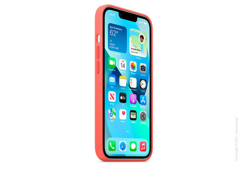 Apple iPhone 13 Silicone Case with MagSafe - Pink Pomelo