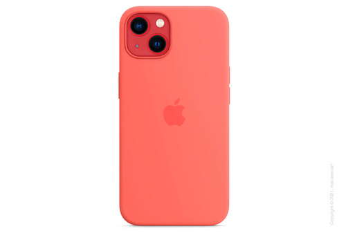Apple iPhone 13 Silicone Case with MagSafe - Pink Pomelo