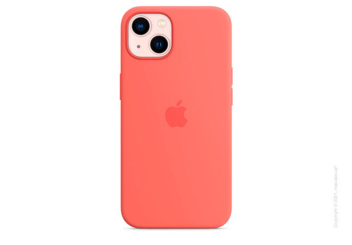 Apple iPhone 13 Silicone Case with MagSafe - Pink Pomelo