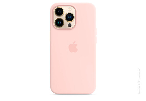 Apple iPhone 13 Pro Silicone Case with MagSafe - Chalk Pink Copy