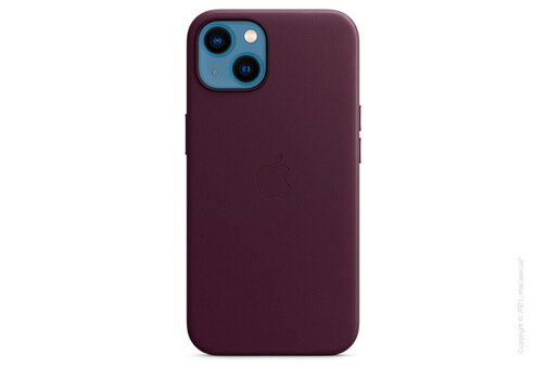 Apple iPhone 13 Leather Case with MagSafe - Dark Cherry Copy