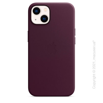 Apple iPhone 13 Leather Case with MagSafe - Dark Cherry Copy