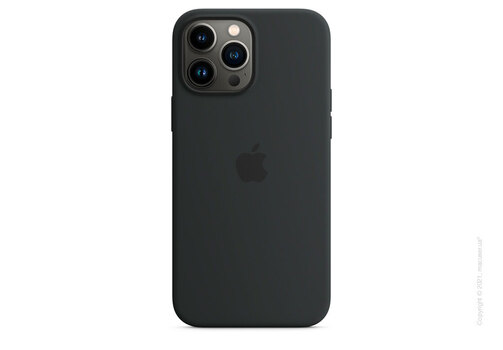 Apple iPhone 13 Pro Max Silicone Case with MagSafe - Midnight Copy