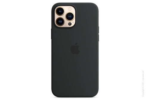 Apple iPhone 13 Pro Max Silicone Case with MagSafe - Midnight Copy