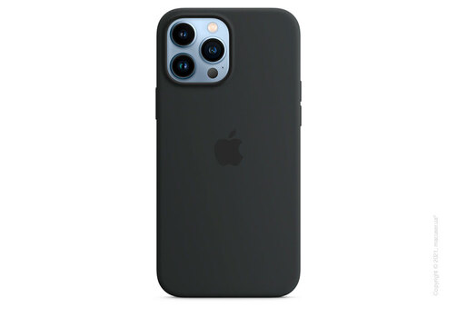 Apple iPhone 13 Pro Max Silicone Case with MagSafe - Midnight Copy