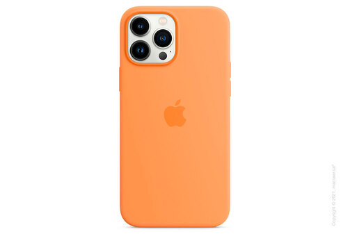 Apple iPhone 13 Pro Max Silicone Case with MagSafe - Marigold Copy