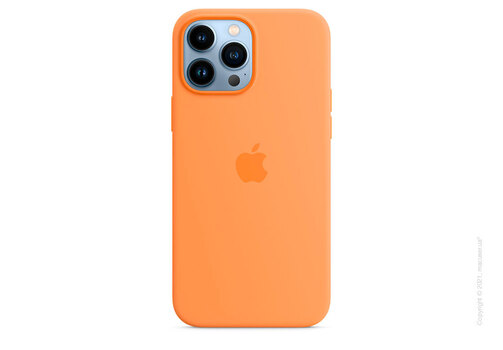 Apple iPhone 13 Pro Max Silicone Case with MagSafe - Marigold Copy