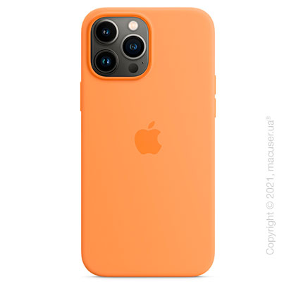 Apple iPhone 13 Pro Max Silicone Case with MagSafe - Marigold Copy