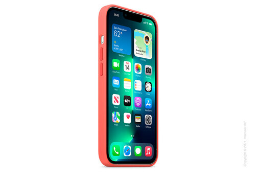 Apple iPhone 13 Pro Silicone Case with MagSafe - Pink Pomelo Copy