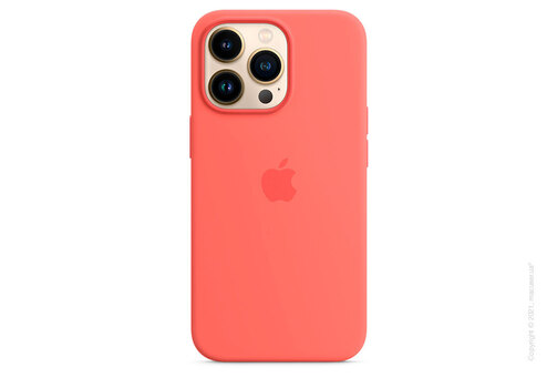 Apple iPhone 13 Pro Silicone Case with MagSafe - Pink Pomelo Copy